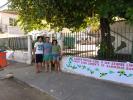 Associação de Moradores, MORENA, coloca faixas para receber Blocos de Carnaval