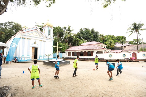 Futebol3 (Street Football World) é uma metodologia que consiste na utilização do esporte como ferramenta pedagógica de desenvolvimento social (Foto: Lucas Jones)