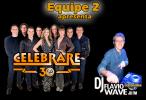 Banda Celebrare e DJ Flávio WAVE da JB FM
